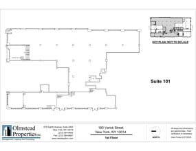 180 Varick St, New York, NY à louer Plan de site– Image 1 sur 1