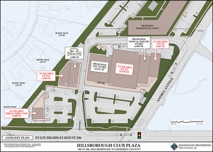 390 Route 206, Hillsborough, NJ à louer Plan de site– Image 1 sur 1