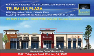Plus de détails pour 13555 Telegraph Rd, Whittier, CA - Local commercial à louer