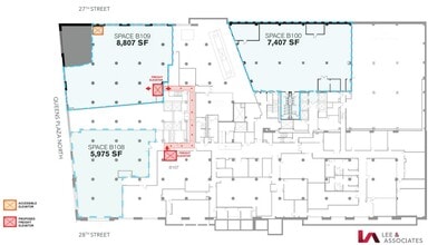 27-01 Queens Plz N, Long Island City, NY à louer Plan d’étage– Image 1 sur 1