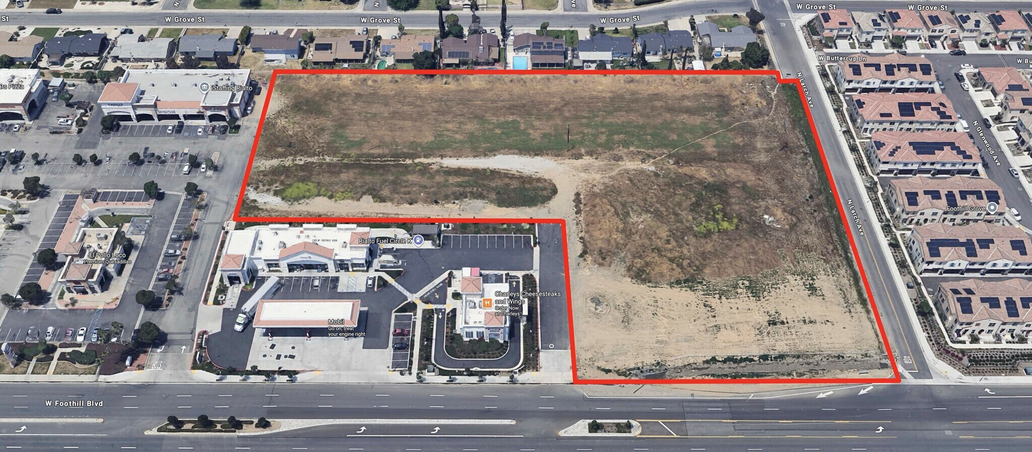 1100 W Foothill Blvd, Rialto, CA à vendre Photo de l’immeuble– Image 1 sur 4