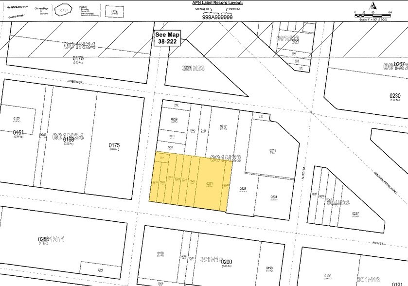 1717 Arch St, Philadelphia, PA à louer - Plan cadastral – Image 2 sur 19