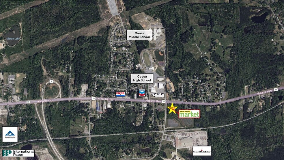 5 Turner Bend Rd SW, Rome, GA à vendre - Aérien – Image 3 sur 3