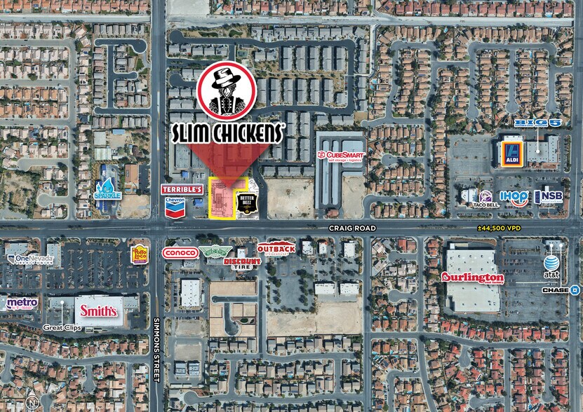 2732 Craig rd, North Las Vegas, NV à vendre - Photo de l’immeuble – Image 2 sur 4