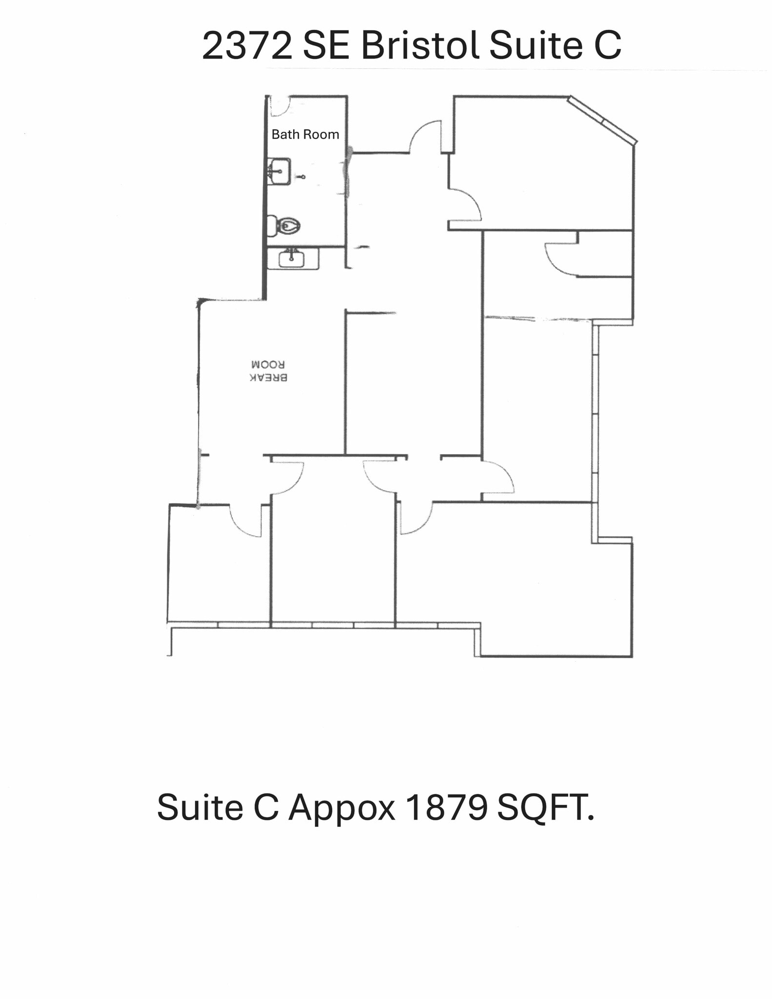 2372-2382 SE Bristol St, Newport Beach, CA à louer Plan de site– Image 1 sur 5
