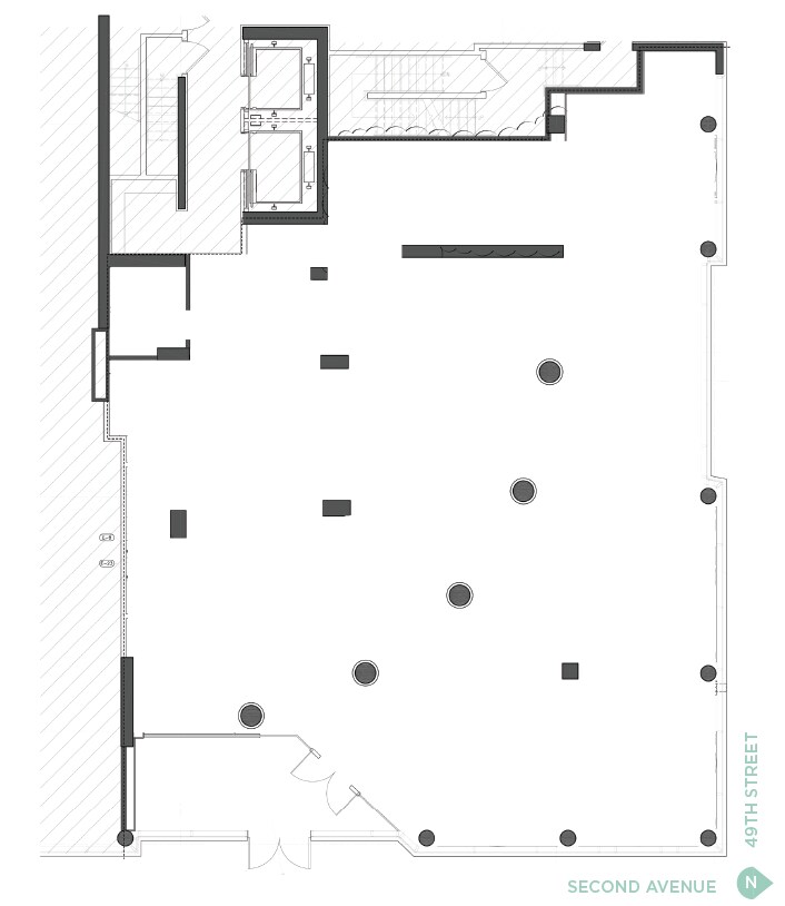 250 E 49th St, New York, NY à louer Plan d’étage– Image 1 sur 1