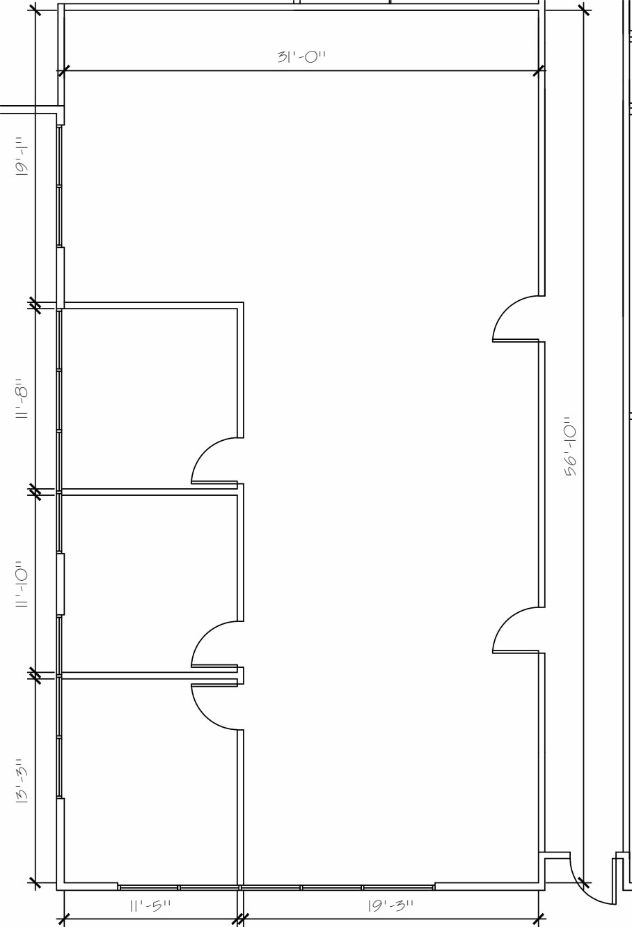 9150 Chesapeake Dr, San Diego, CA à louer Plan d’étage– Image 1 sur 1