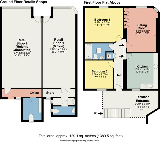 Ash Street/Queens Square portefeuille de 2 biens à vendre sur LoopNet.fr - Plan d’étage – Image 2 sur 2