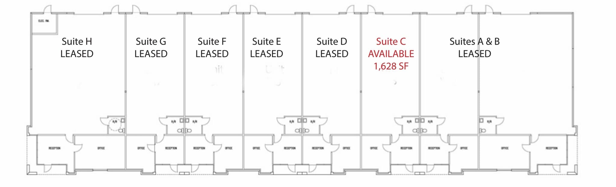 12847 Temescal Canyon Rd, Corona, CA à louer Plan d’étage– Image 1 sur 1