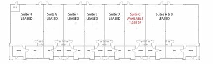 12847 Temescal Canyon Rd, Corona, CA à louer Plan d’étage– Image 1 sur 1
