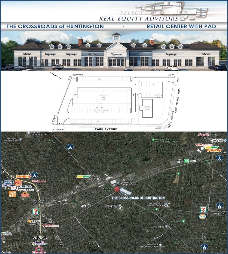 260 E Pulaski Rd, Greenlawn, NY à louer Plan de site– Image 1 sur 1