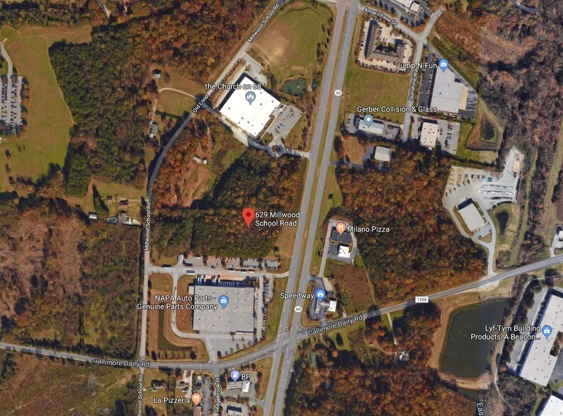 625-629 Millwood School Rd, Greensboro, NC à vendre - Photo principale – Image 1 sur 4