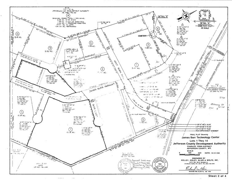 Lot 7 James Burr Blvd, Kearneysville, WV à vendre - Plan de site – Image 2 sur 2