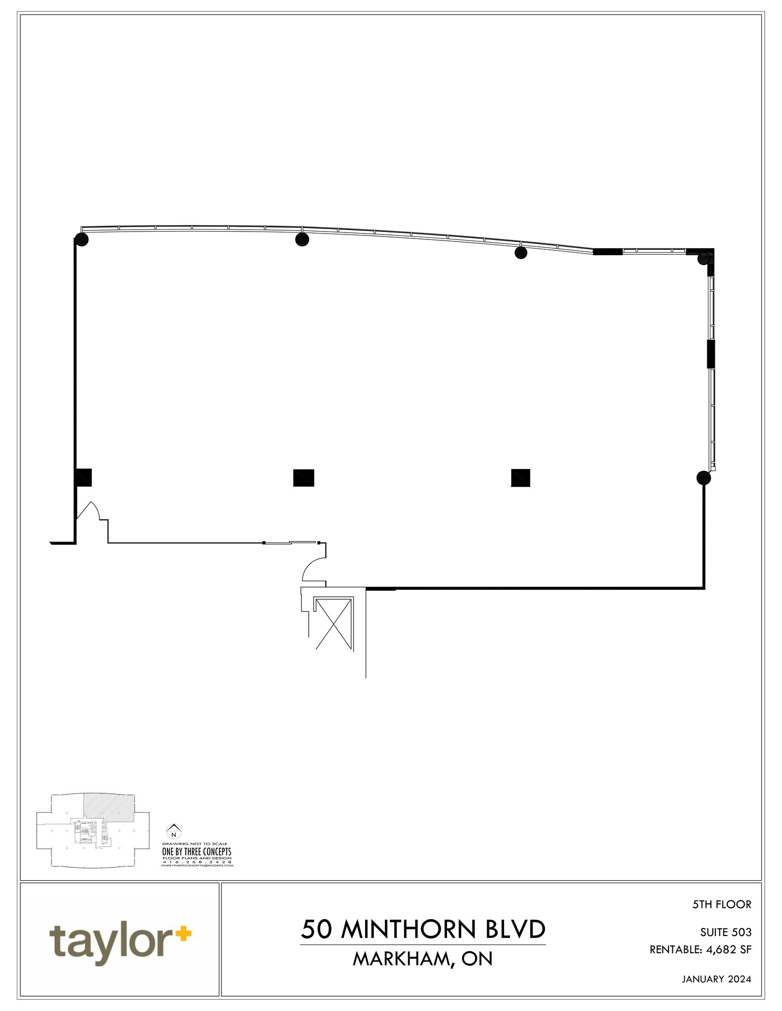 50 Minthorn Blvd, Markham, ON à louer Plan de site– Image 1 sur 1