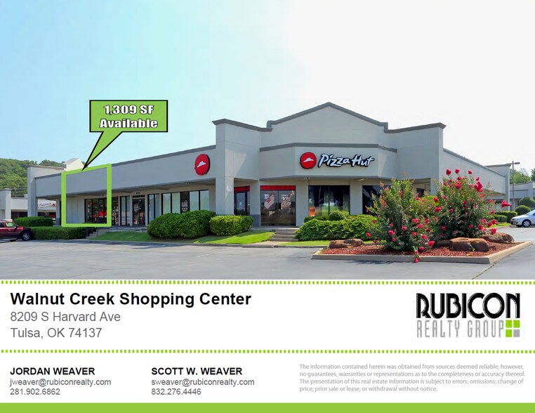 8285 S Harvard Ave, Tulsa, OK à louer - Photo de l’immeuble – Image 1 sur 5