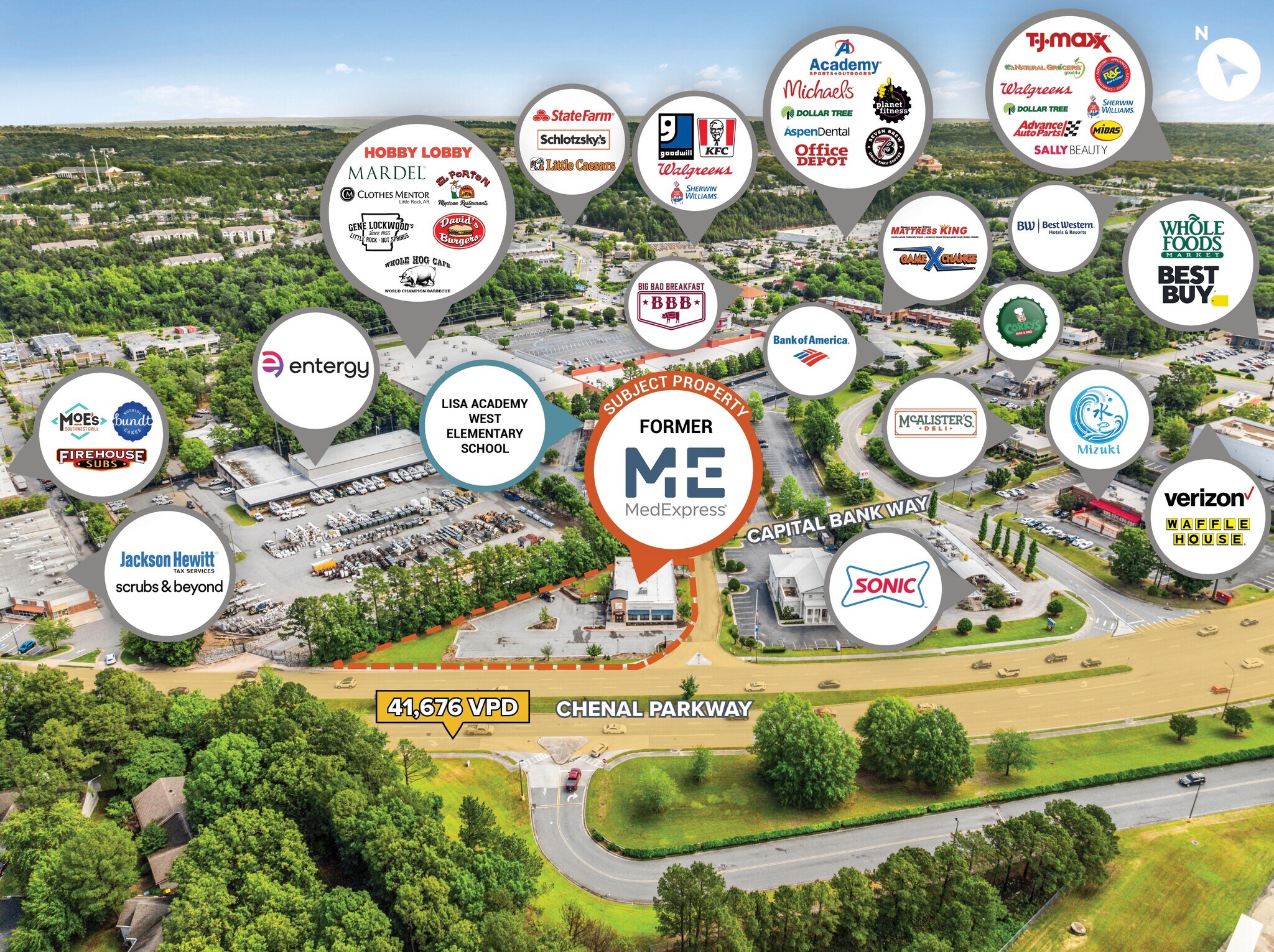 12300 Chenal Pky, Little Rock, AR à vendre Photo principale– Image 1 sur 7