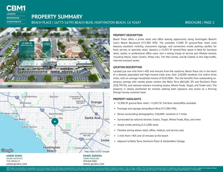 16773-16793 Beach Blvd, Huntington Beach, CA à louer - Photo de l’immeuble – Image 3 sur 18