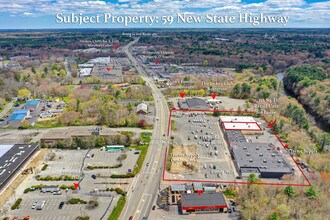 59 New State Hwy, Raynham, MA - Vue aérienne  vue de carte - Image1