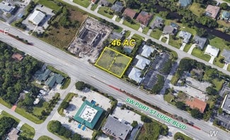 Plus de détails pour 202-204 SW Port St Lucie Blvd, Port Saint Lucie, FL - Terrain à vendre