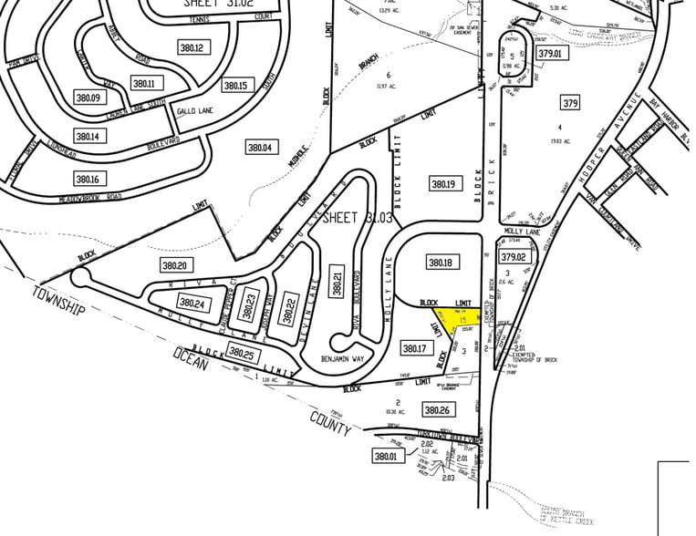 24 Brick Blvd, Brick, NJ à louer - Plan cadastral – Image 3 sur 15