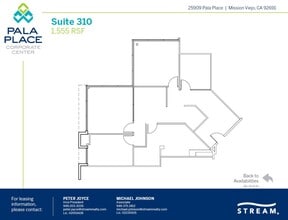 25909 Pala Pl, Mission Viejo, CA à louer Plan d’étage– Image 1 sur 1