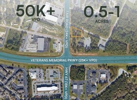 Statesboro GA Outparcel close to Georgia Sout - Terrain