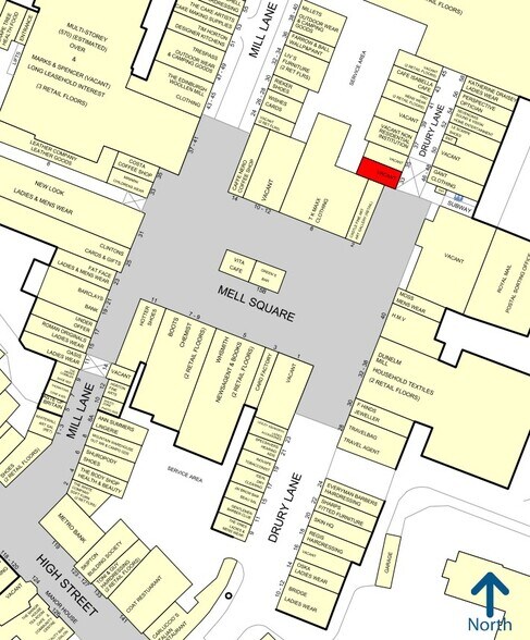 Drury Ln, Solihull à louer - Plan d’étage – Image 2 sur 4