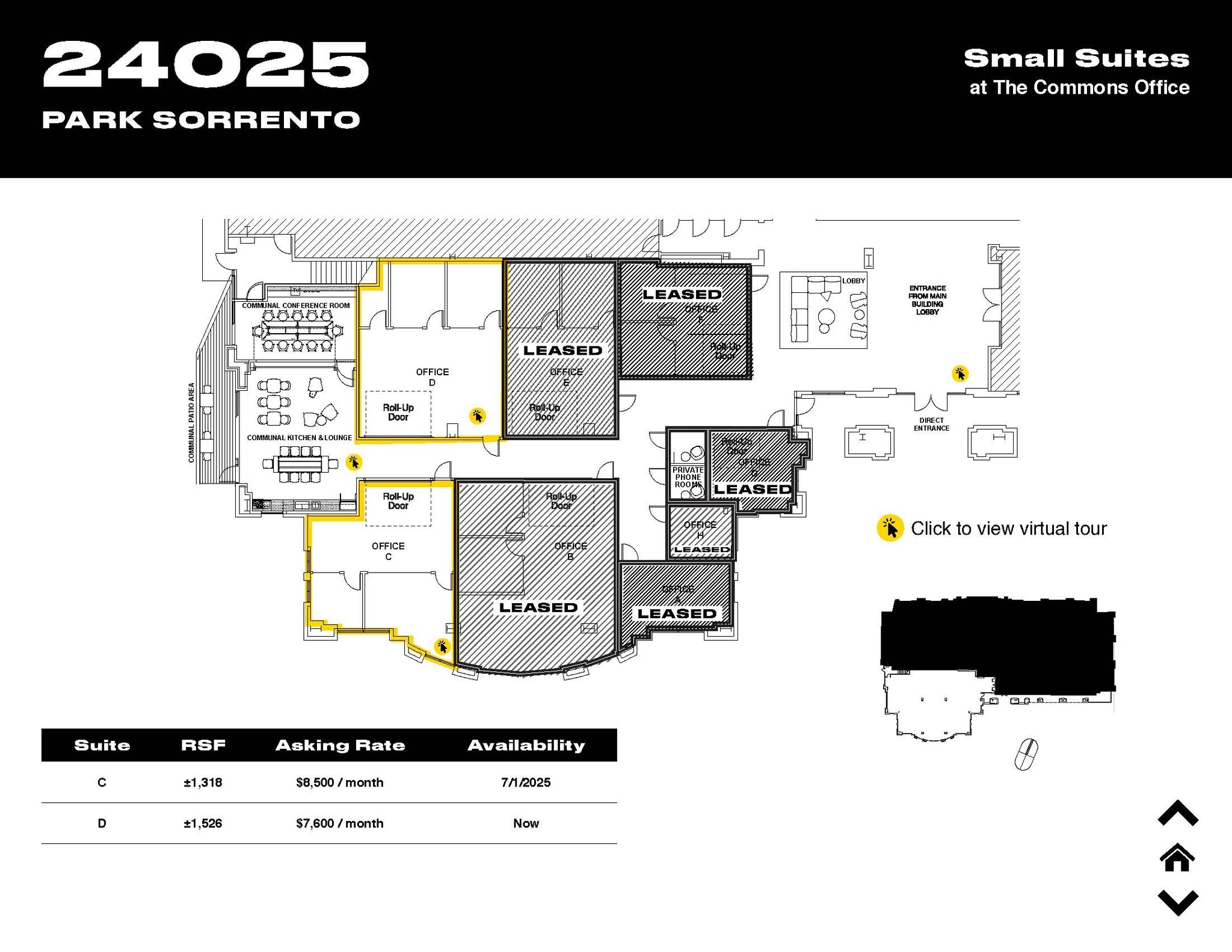 24025 Park Sorrento, Calabasas, CA à louer Plan d’étage– Image 1 sur 1