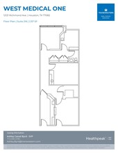 12121 Richmond Ave, Houston, TX à louer Plan d’étage– Image 1 sur 1