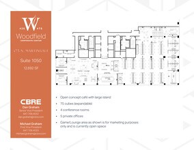 425 N Martingale Rd, Schaumburg, IL à louer Plan d’étage– Image 1 sur 3