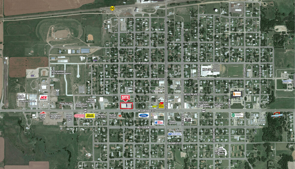 312 W Carthage St, Meade, KS à louer - Photo de l’immeuble – Image 2 sur 2