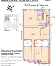 Bureau dans Paris à vendre Plan d’étage– Image 1 sur 1