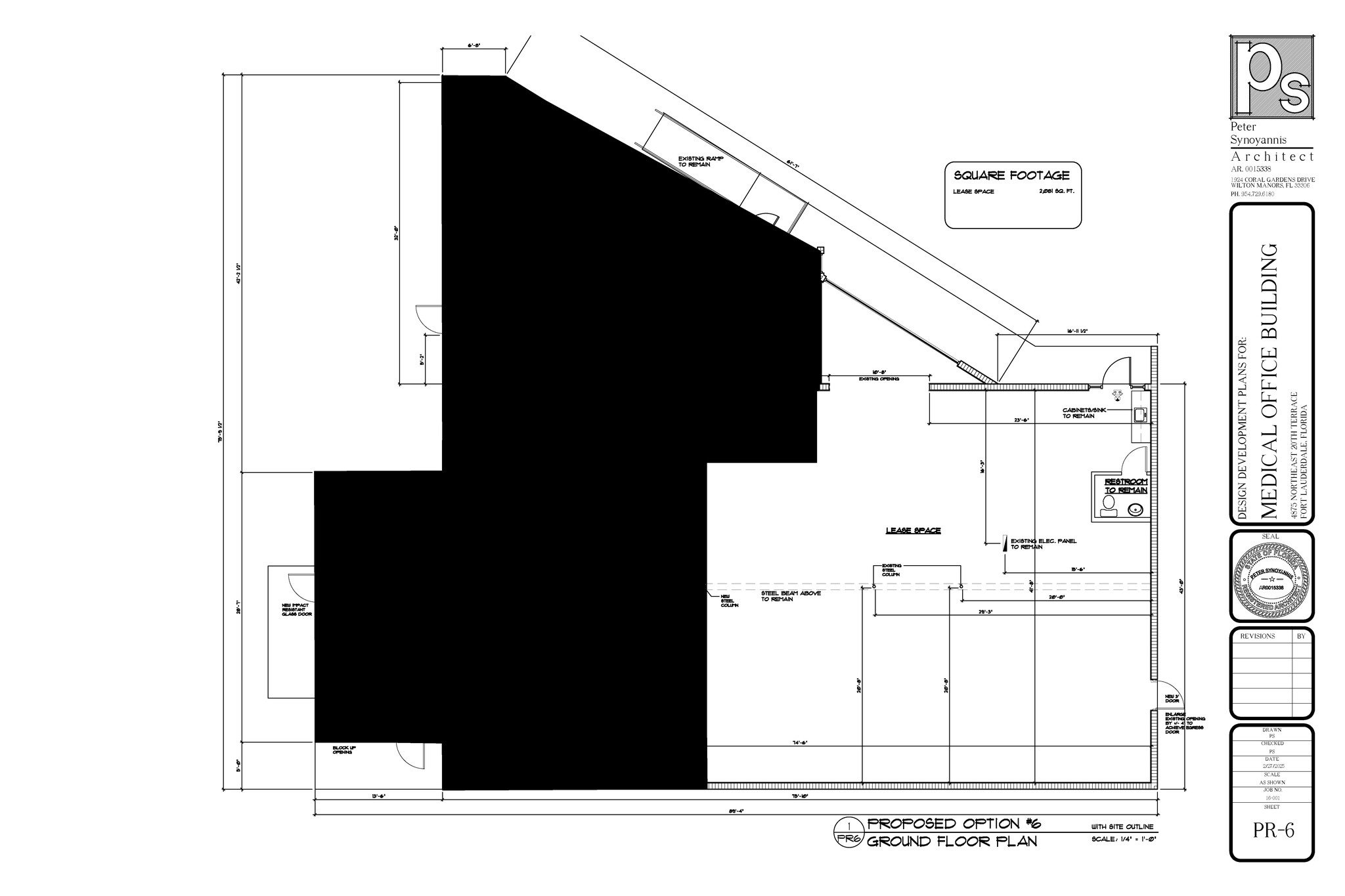 4875 NE 20th Ter, Fort Lauderdale, FL à louer Plan d’étage– Image 1 sur 1