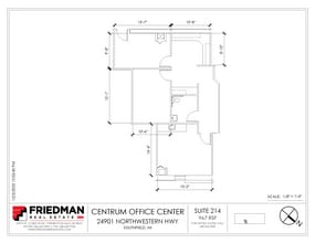 24901 Northwestern Hwy, Southfield, MI à louer Plan d’étage– Image 1 sur 1
