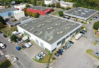 Bondoufle - VUE AÉRIENNE vue de carte