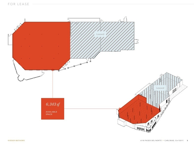 6118 Paseo Del Norte, Carlsbad, CA à louer Plan d’étage– Image 1 sur 1