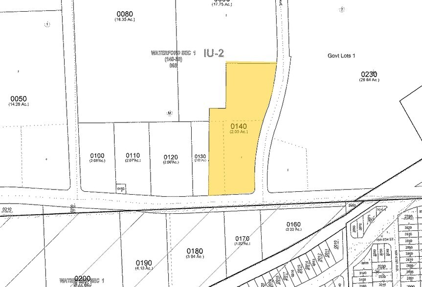 800 Waterford Way, Miami, FL à louer - Plan cadastral – Image 2 sur 11