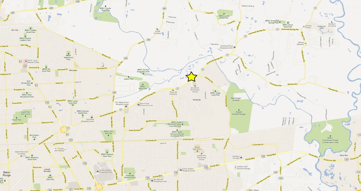 11921 Greenwell Springs Rd, Baton Rouge, LA à vendre Photo de l’immeuble– Image 1 sur 2