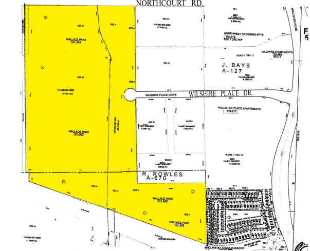 7865 Northcourt Rd, Houston, TX à louer - Plan cadastral – Image 2 sur 6