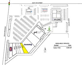 1700 S Broadway Ave, Edmond, OK à louer Plan de site– Image 2 sur 2