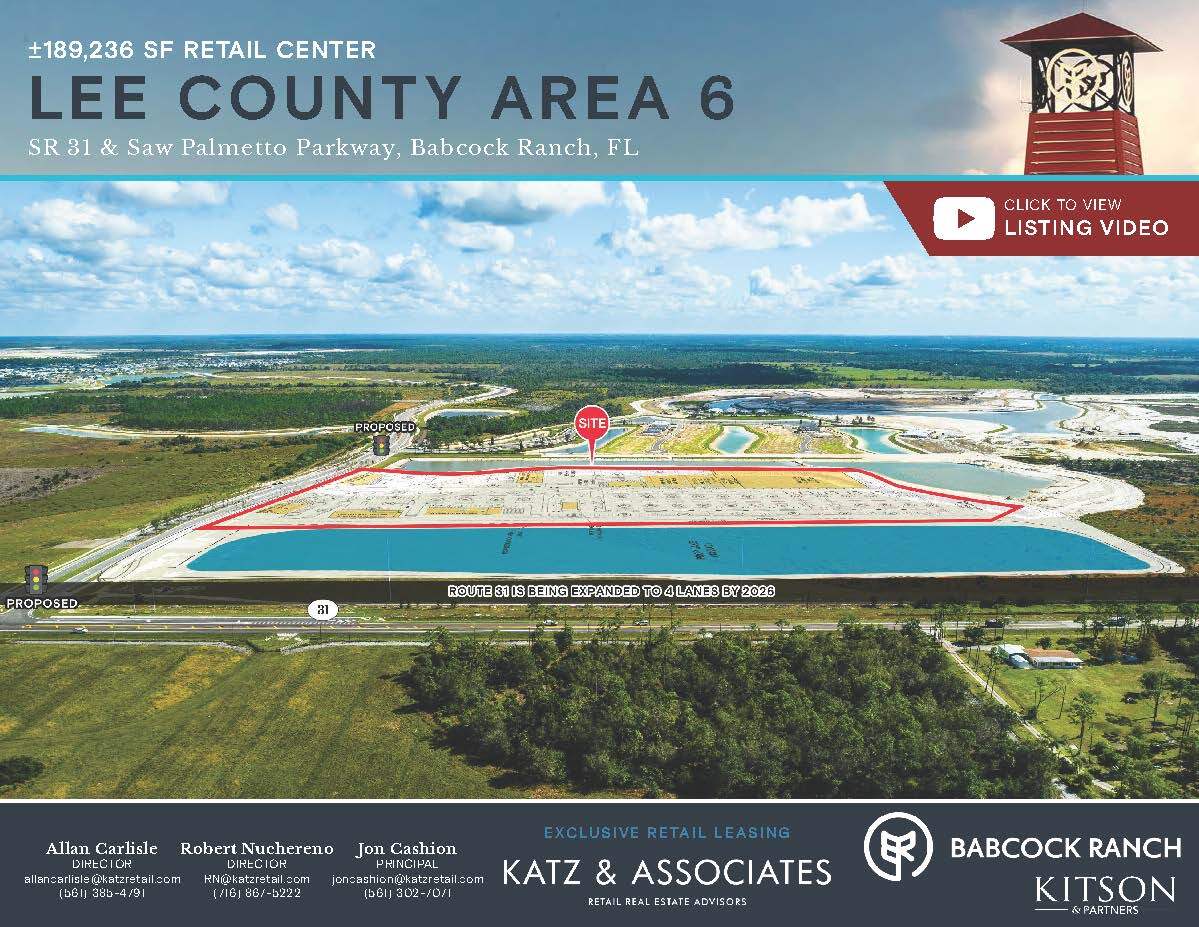 SR 31 & Palmetto Pky, Babcock Ranch, FL à louer Photo de l’immeuble– Image 1 sur 3