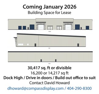 Plus de détails pour 129 Wes Walker Memorial Dr, Ball Ground, GA - Industriel/Logistique à louer