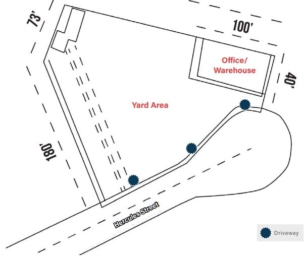 8384 Hercules St, La Mesa, CA à louer Plan de site– Image 1 sur 1