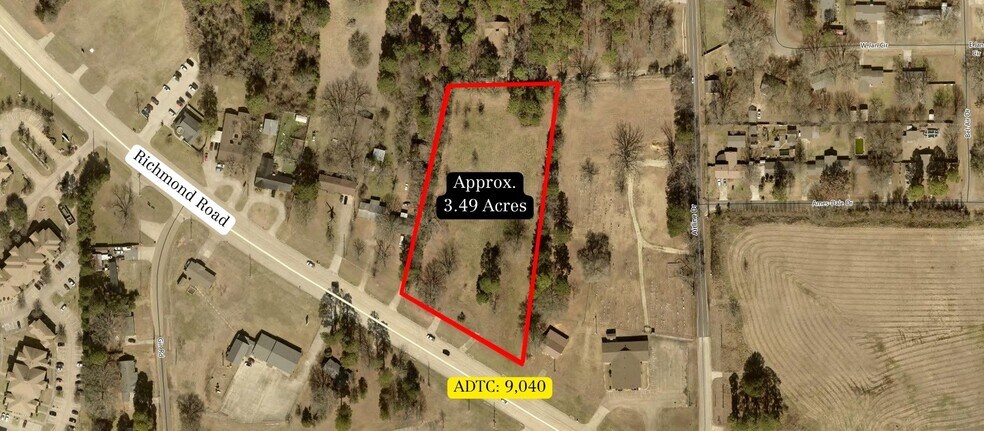 5808 Richmond Rd, Texarkana, TX à vendre - Photo principale – Image 1 sur 4