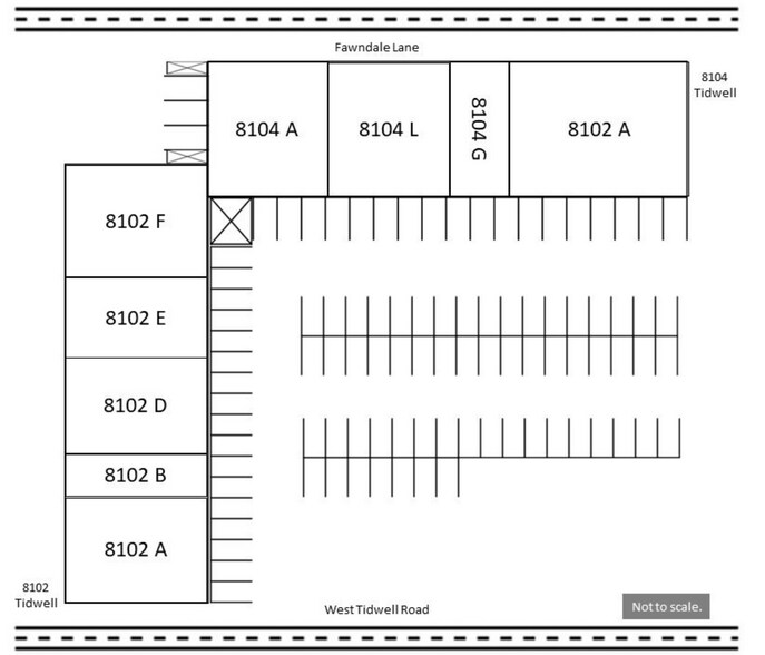 8104 W Tidwell, Houston, TX à louer - Photo de l’immeuble – Image 3 sur 3
