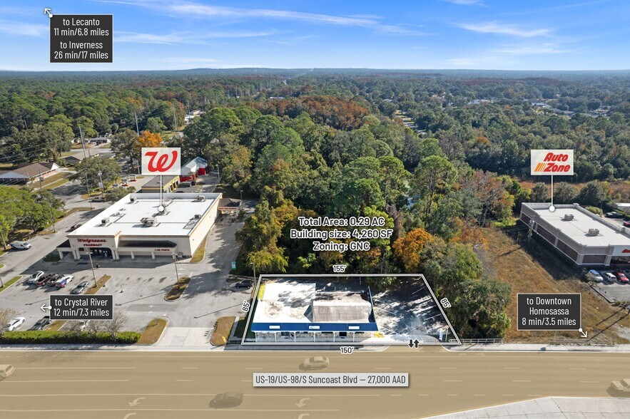 4065 S Suncoast Blvd, Homosassa, FL à vendre - Photo de l’immeuble – Image 2 sur 23