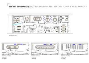 178-180 Edgware Rd, Londres à louer Plan d’étage– Image 2 sur 2
