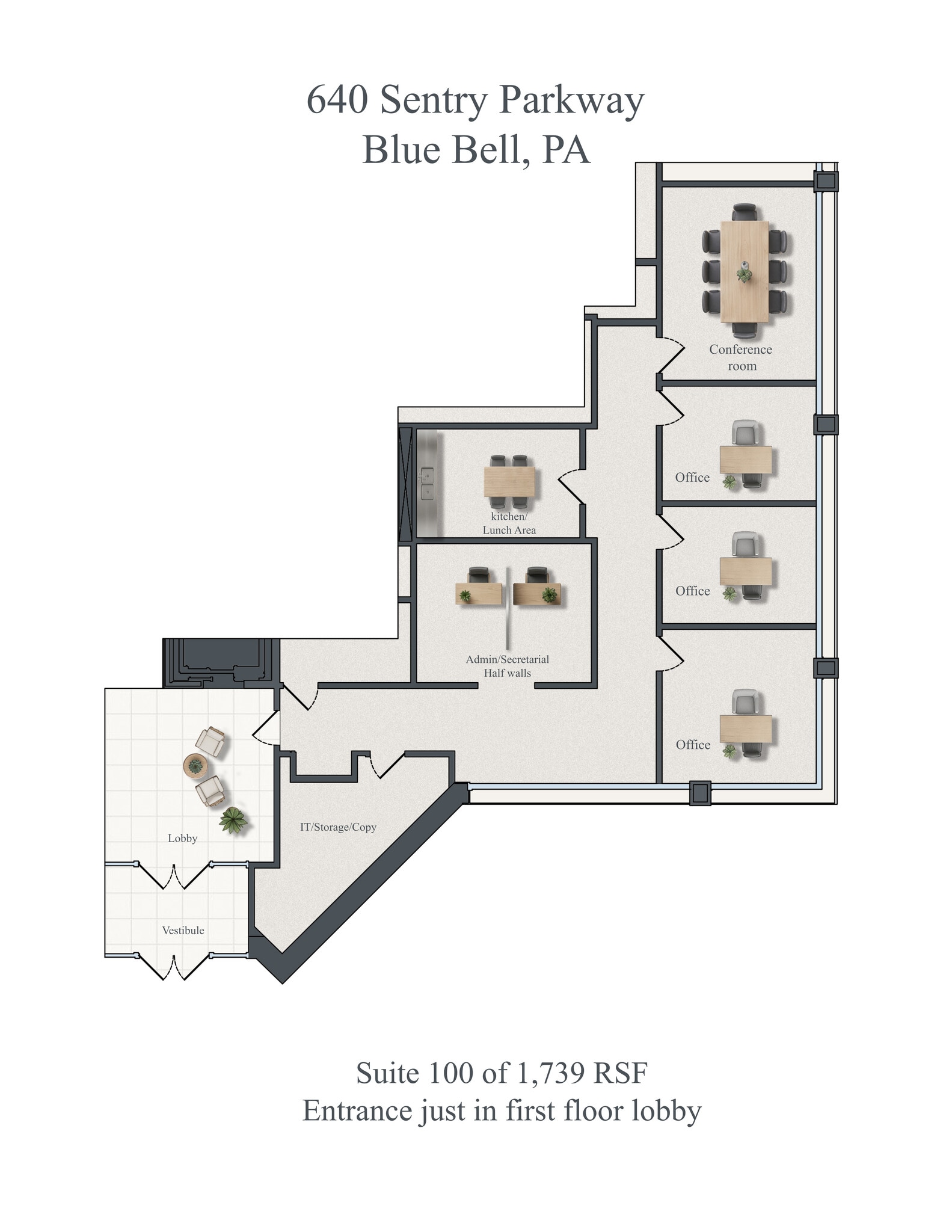 350 Sentry Pky, Blue Bell, PA à louer Plan de site– Image 1 sur 1