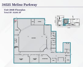 34525 Melinz Pky, Eastlake, OH à louer Plan d’étage– Image 2 sur 3