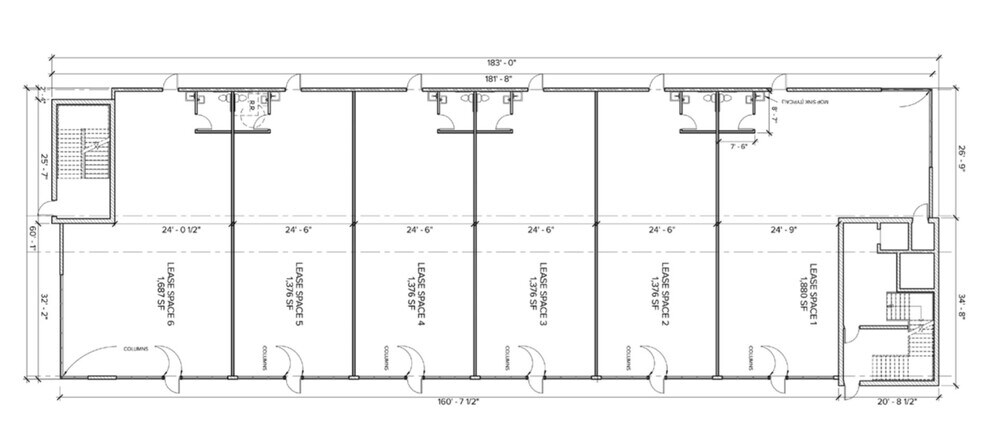 3701 Van Buren Ave, Flint, MI à louer - Plan d’étage – Image 2 sur 4